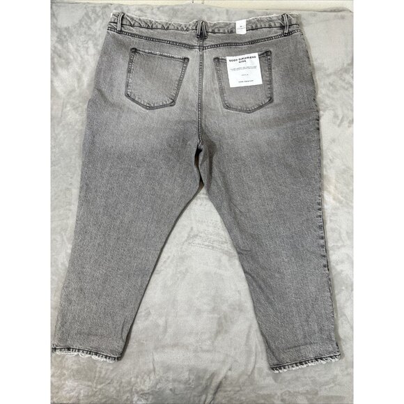 Good American Denim Jeans Gray High Rise Straight Women’s Plus Size 24 - Picture 13 of 16